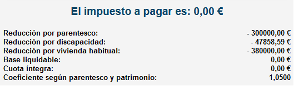 Calculadora del impuesto de sucesiones en Asturias